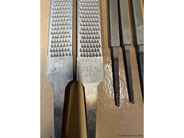 10 x vijlen en raspen - afbeelding 2 van  5