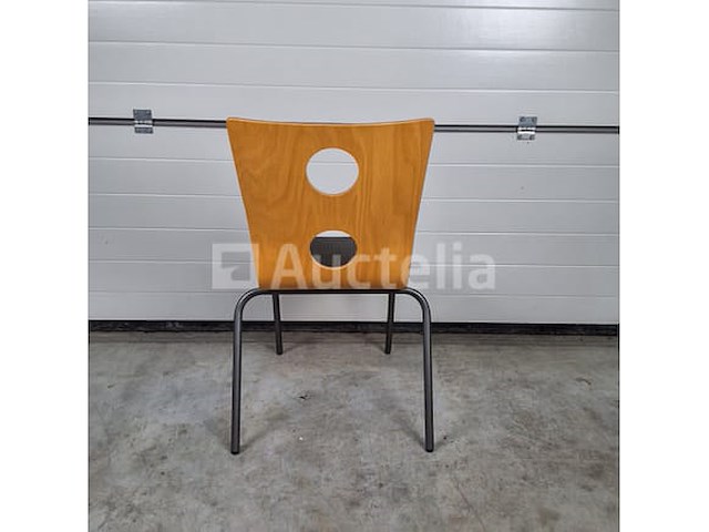10 x vintage stoel drisag occhio van roel vandebeek voor drisag zonder armleuning - afbeelding 7 van  7