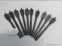 10 x vlinderboor 20 mm bit-aansluiting - afbeelding 1 van  2