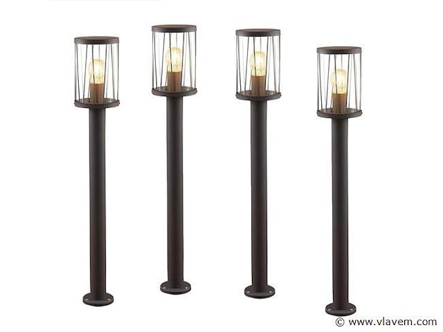 10 x wakiki 50 buiten lamp zwart - afbeelding 8 van  9