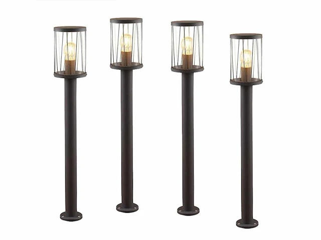 10 x wakiki 50 buiten lamp zwart - afbeelding 8 van  9