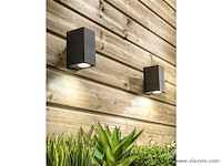 10 x wallight eco 2.0 buiten armatuur zwart - afbeelding 2 van  7