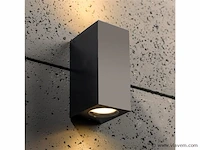 10 x wallight eco 2.0 buiten armatuur zwart