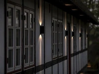 10 x wallight eco 2.0 buiten armatuur zwart - afbeelding 5 van  7