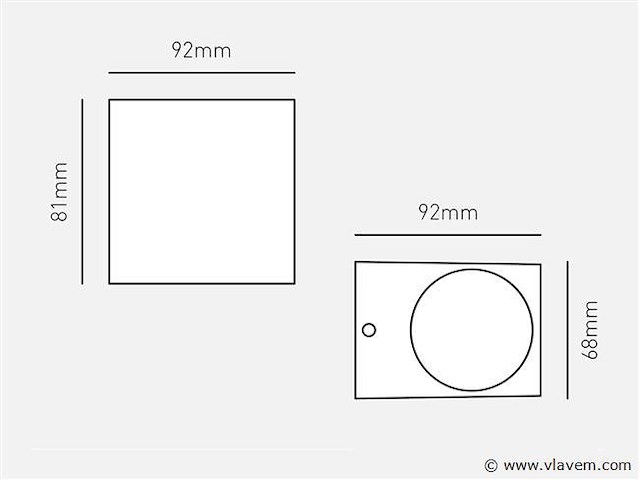 10 x wallight rvs 1.0 buitenarmatuur - afbeelding 3 van  8