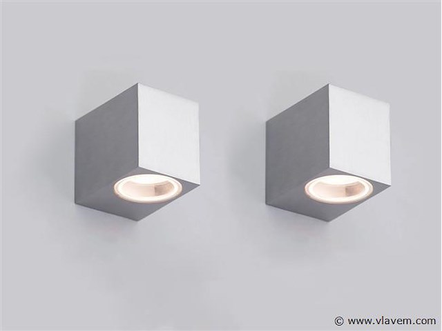 10 x wallight rvs 1.0 buitenarmatuur - afbeelding 8 van  8