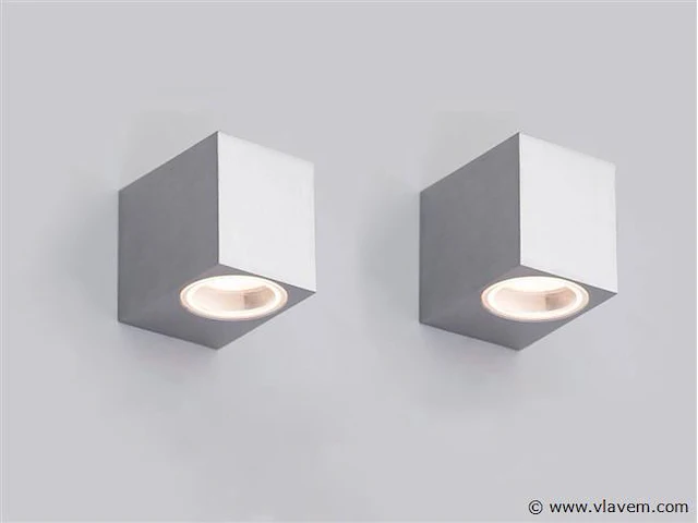 10 x wallight rvs 1.0 buitenarmatuur - afbeelding 8 van  8
