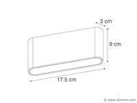 10 x weldon design wand armatuur zwart - afbeelding 3 van  8