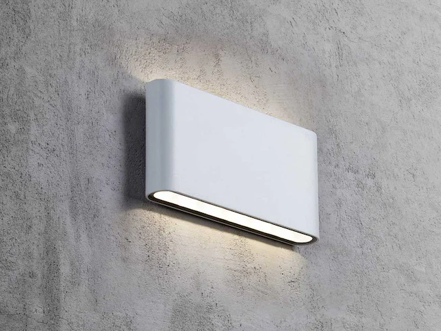 10 x weldon led wand armaturen wit - afbeelding 1 van  6