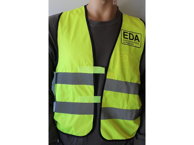 10 x werkveiligheidsjas zonder mouw delta plus - afbeelding 1 van  2