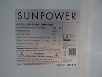 10 x zonnepaneel sunpower p3 415 (4.150 wp) - afbeelding 3 van  3