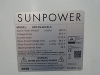 10 x zonnepaneel sunpower p6-405 (4.050 wp) - afbeelding 3 van  3