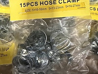 10 zakjes slangklemmen - afbeelding 2 van  2