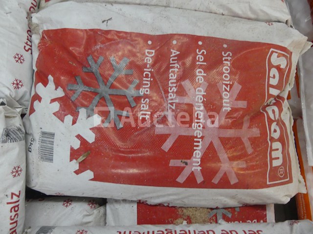 10 zakken ontdooizout (25 kg) saltcom - afbeelding 1 van  5