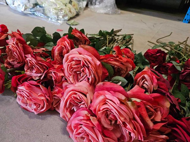 100+ artificiële rozen bloemen - afbeelding 5 van  7