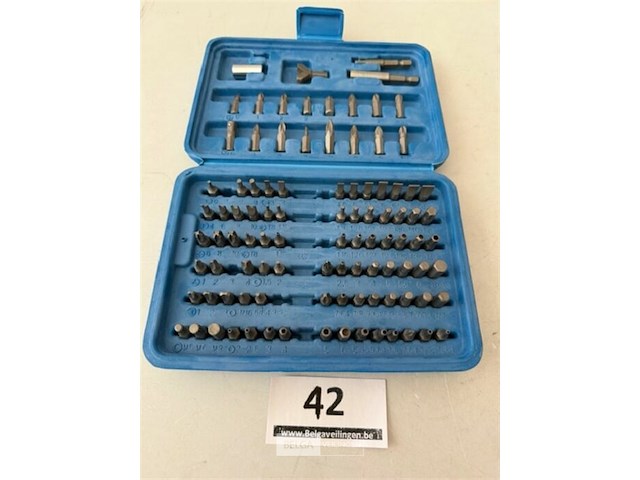 100 delige bitsenset - afbeelding 1 van  5