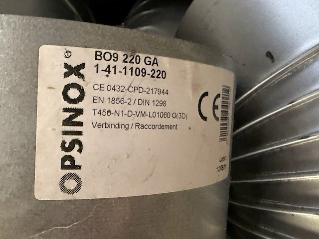 100 kachelbuizen opsinox, 30 bochten - afbeelding 3 van  11