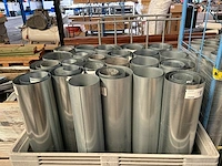 100 kachelbuizen opsinox, 30 bochten - afbeelding 7 van  11