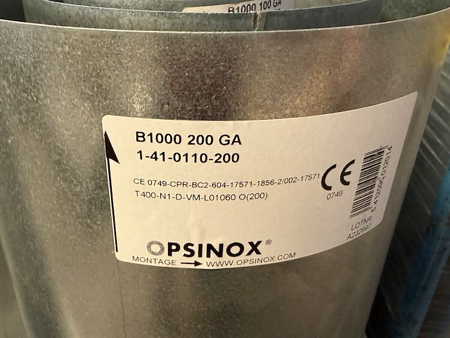 100 kachelbuizen opsinox, 30 bochten - afbeelding 8 van  11