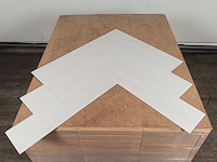 100 m2 pvc spc click vinyl visgraat - 610 x 150 x 4 mm - afbeelding 1 van  2