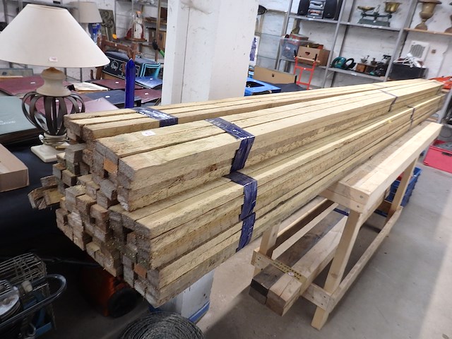 100 stuks lat 360cm lang - afbeelding 1 van  1
