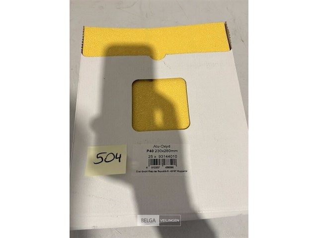 100 vellen schuurpapier 23x28 p40 - afbeelding 3 van  3