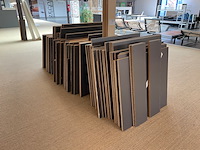 100 vloerpanelen grijs