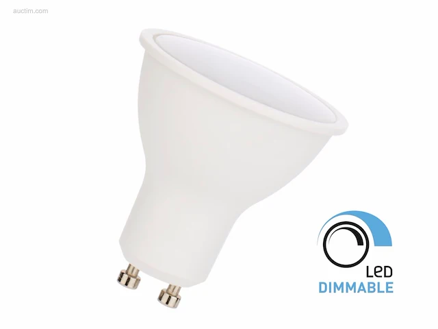 (100 x) 100 x 4.9w gu10 led spot dimbaar 4000k - afbeelding 1 van  2