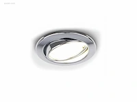 (100 x) 100 x gu10 inbouw armatuur chroom met...