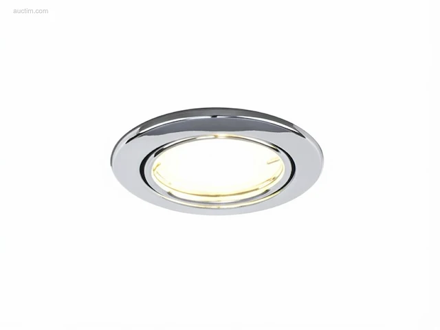 (100 x) 100 x gu10 inbouw armatuur chroom met... - afbeelding 2 van  9