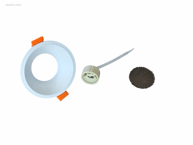 (100 x) 100 x gu10 inbouw armatuur wit met... - afbeelding 3 van  13