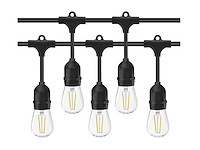 100 x 2w 2700k e27 st45 filament shockproof led bulb - afbeelding 2 van  10