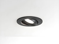 100 x 4.9w smd led inbouwspot 6000k zwart met lens - afbeelding 4 van  7