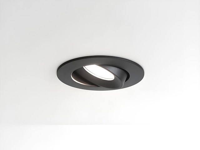 100 x 4.9w smd led inbouwspot 6000k zwart met lens - afbeelding 4 van  7
