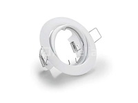 100 x downlight fitting – draaibaar – gu10 – wit – ip20 - afbeelding 5 van  5
