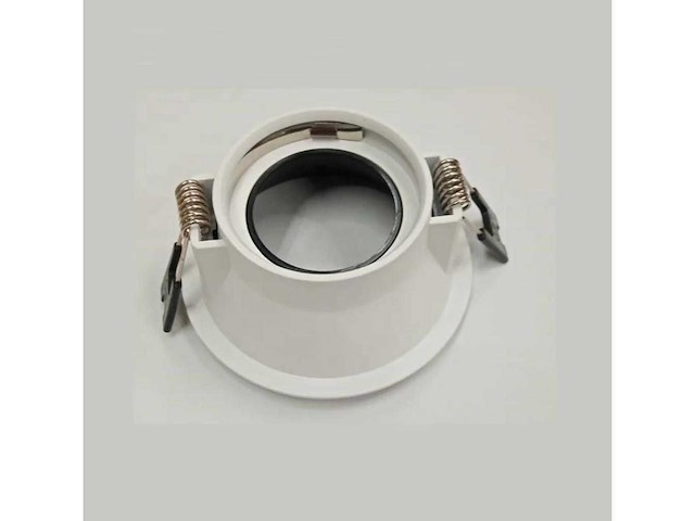 100 x downlight fitting – gu10 – zwart/wit – ip20 - afbeelding 3 van  4