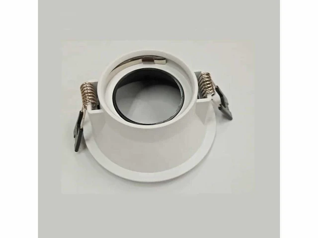 100 x downlight fitting – gu10 – zwart/wit – ip20 - afbeelding 3 van  4