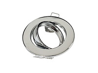 100 x gu10 inbouw armatuur chroom met lamphouder - afbeelding 3 van  9