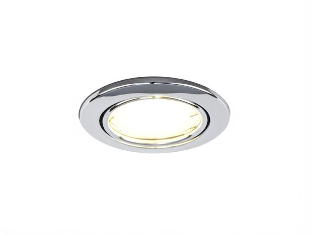 100 x gu10 inbouw armatuur chroom met lamphouder - afbeelding 2 van  9