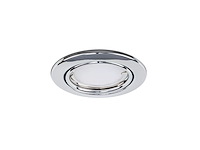 100 x gu10 inbouw armatuur chroom met lamphouder - afbeelding 7 van  9