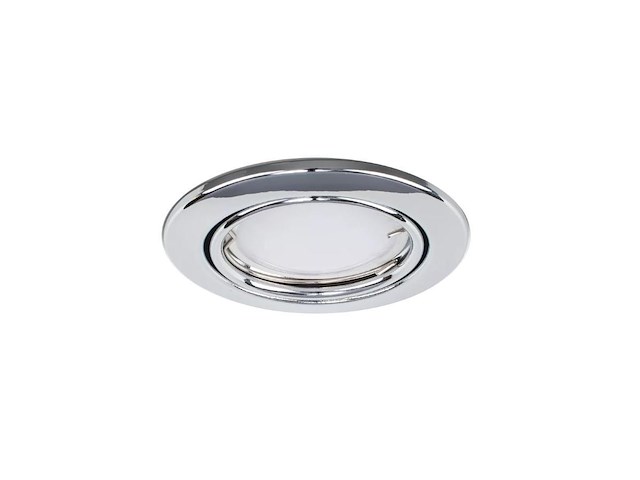 100 x gu10 inbouw armatuur chroom met lamphouder - afbeelding 7 van  9