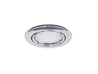 100 x gu10 inbouw armatuur chroom met lamphouder - afbeelding 7 van  9
