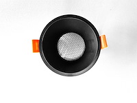 100 x gu10 inbouw armatuur zwart met lamphouder - afbeelding 2 van  11