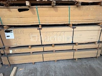 100 x houten hdf-panelen 4,8mm zwart 2530mmx2070mm - afbeelding 2 van  4