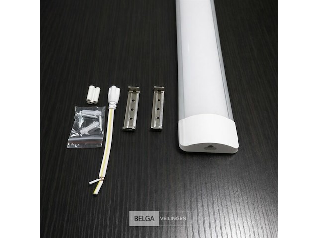 100 x led batten 45w – 150cm – 6500k koud wit – ip20 stofdicht – koppelbaar - afbeelding 3 van  6