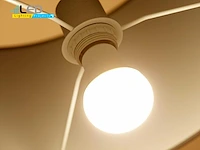 100 x led lamp opaal wit 8.5 watt a60 - afbeelding 7 van  9