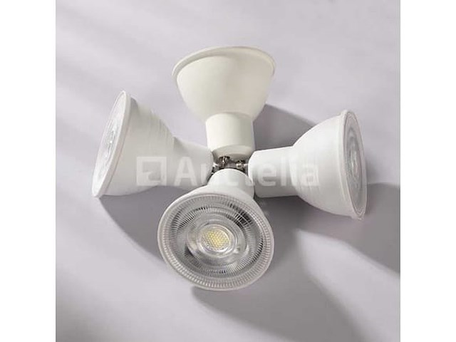 100 x led-lampen gu10 – 5w – 6500k – koel wit – ip20 - afbeelding 1 van  3
