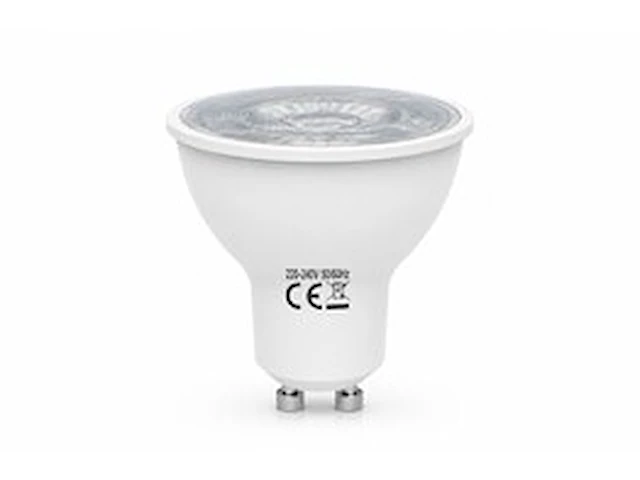 100 x led spot gu10 – 6w – 4200k neutraal wit – ip20 - afbeelding 1 van  5