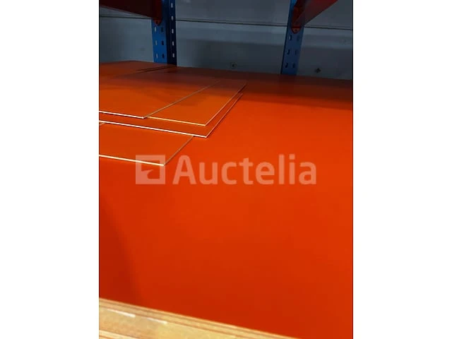 100 x oranje mdf-panelen 3mm 2530mmx2070mm - afbeelding 4 van  4