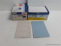 100 x schuurstroken 80x115mm 100 x k180 - afbeelding 1 van  2